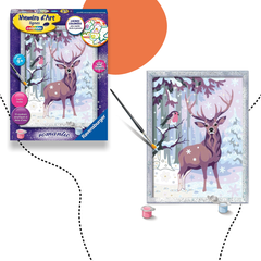 RAVENSBURGER CREART ROMANTIKUS SZARVAS SZÁMFESTŐ 9+