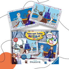 DISNEY JÉGVARÁZS SZÁMFESTŐ 5-7 ÉVESEKNEK