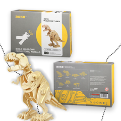 ROBOTTIME ROKR HANGVEZÉRELT T-REX MODELL KÉSZLET