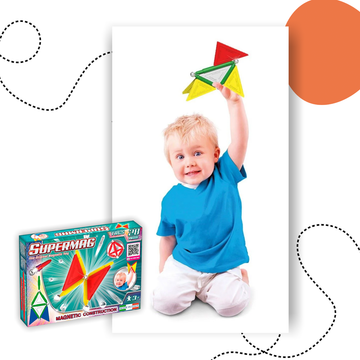 MÁGNESES KREATÍV JÁTÉK – SUPERMAG PRIMARY 28